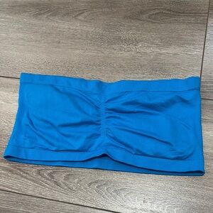 Wet Seal Blue Ruching Bandeau Intimates